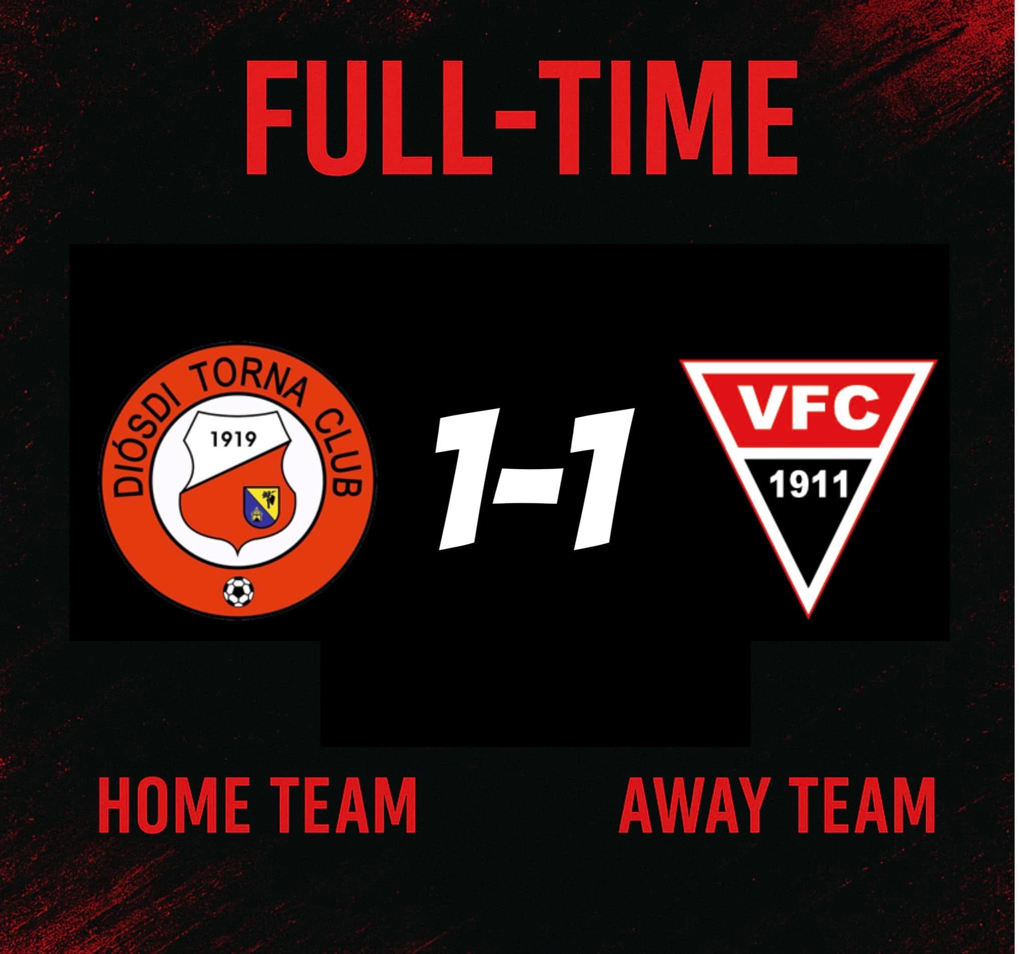 DIÓSDI STC- VECSÉSI FC 1-1