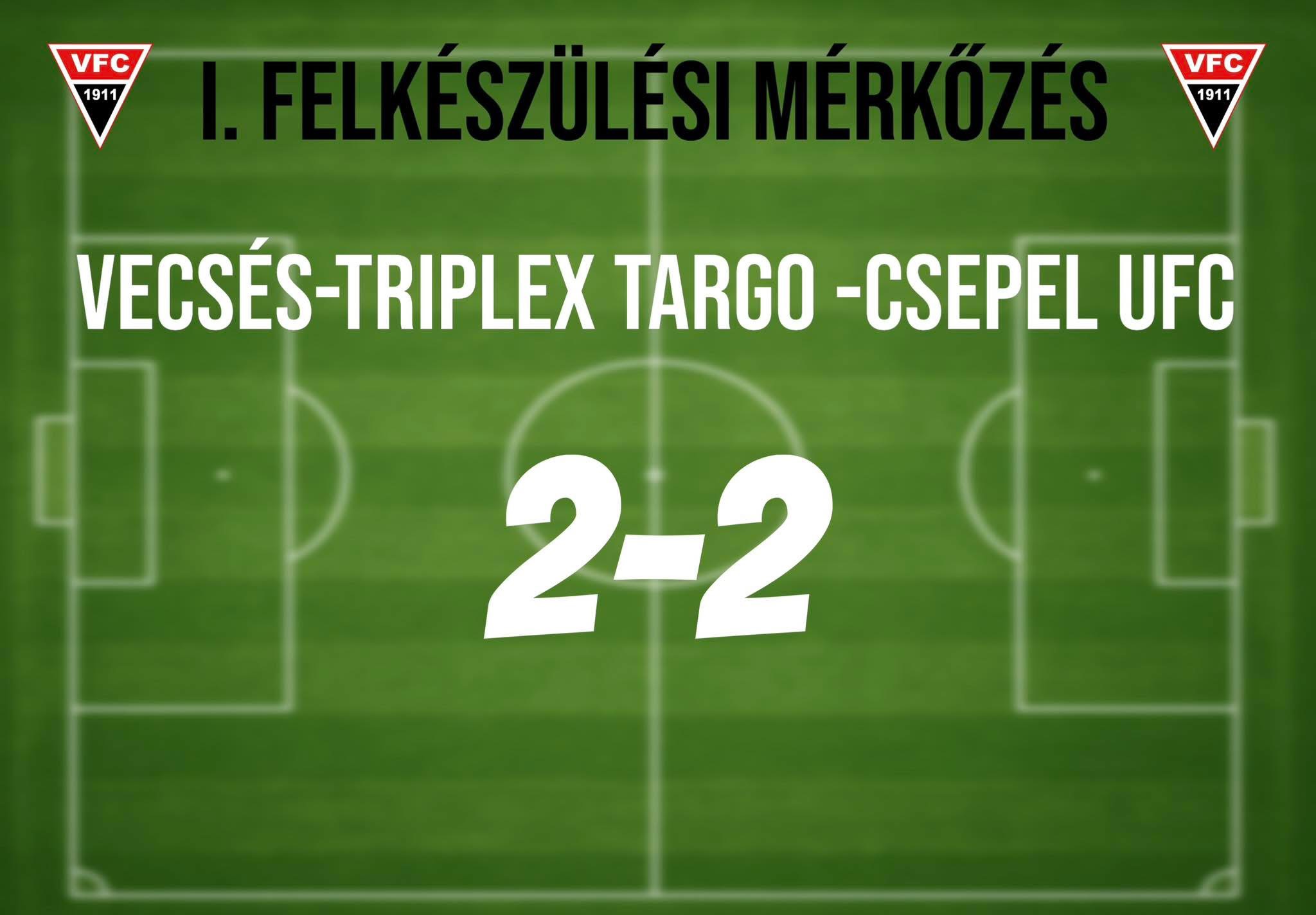 I. Felkészülési mérkőzés