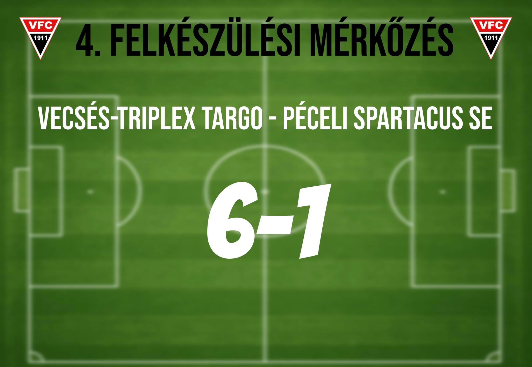 4. Felkészülési mérkőzés!