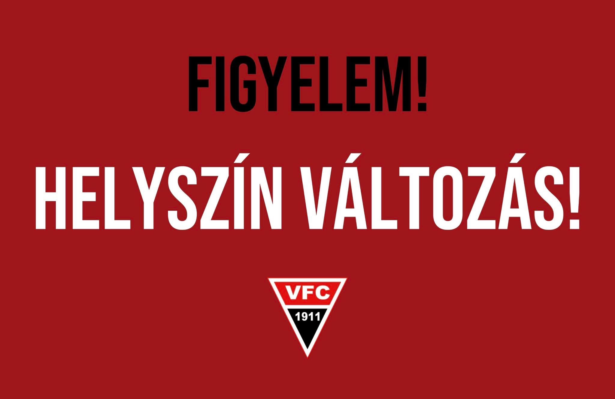 Helyszín változás! 