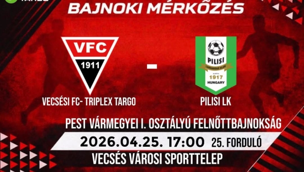 Pest Vármegyei I. Osztályú Felnőttbajnokság!